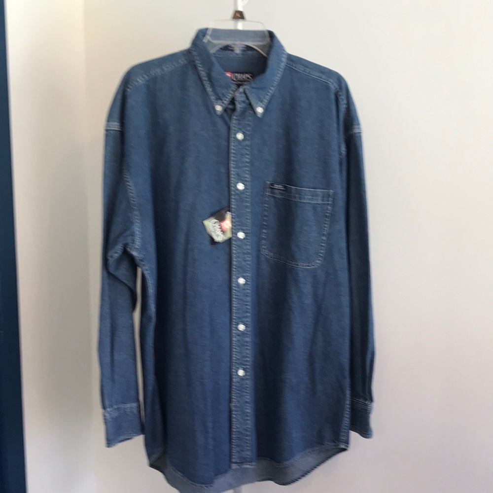 Chaps Jean Shirt, Large